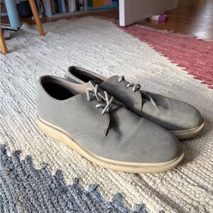 Unique Dr. Marten Gray Men's Oxfords